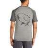 Mens Sublimated PosiCharge Tri Blend Wicking Raglan Tee Thumbnail