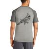 Mens Sublimated PosiCharge Tri Blend Wicking Raglan Tee Thumbnail