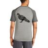 Mens Sublimated PosiCharge Tri Blend Wicking Raglan Tee Thumbnail