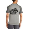 Mens Sublimated PosiCharge Tri Blend Wicking Raglan Tee Thumbnail