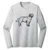 Sublimatable PosiCharge Long Sleeve Electric Heather Tee Thumbnail