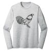 Sublimatable PosiCharge Long Sleeve Electric Heather Tee Thumbnail