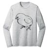 Sublimatable PosiCharge Long Sleeve Electric Heather Tee Thumbnail