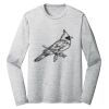 Sublimatable PosiCharge Long Sleeve Electric Heather Tee Thumbnail