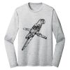 Sublimatable PosiCharge Long Sleeve Electric Heather Tee Thumbnail