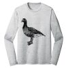 Sublimatable PosiCharge Long Sleeve Electric Heather Tee Thumbnail