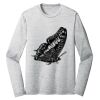 Sublimatable PosiCharge Long Sleeve Electric Heather Tee Thumbnail