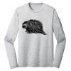 Sublimatable PosiCharge Long Sleeve Electric Heather Tee Thumbnail