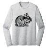 Sublimatable PosiCharge Long Sleeve Electric Heather Tee Thumbnail