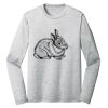 Sublimatable PosiCharge Long Sleeve Electric Heather Tee Thumbnail