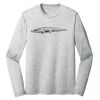 Sublimatable PosiCharge Long Sleeve Electric Heather Tee Thumbnail