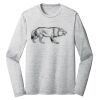 Sublimatable PosiCharge Long Sleeve Electric Heather Tee Thumbnail