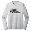 Sublimatable PosiCharge Long Sleeve Electric Heather Tee Thumbnail