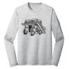 Sublimatable PosiCharge Long Sleeve Electric Heather Tee Thumbnail