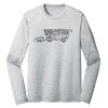 Sublimatable PosiCharge Long Sleeve Electric Heather Tee Thumbnail