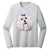 Sublimatable PosiCharge Long Sleeve Electric Heather Tee Thumbnail