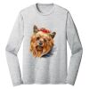 Sublimatable PosiCharge Long Sleeve Electric Heather Tee Thumbnail