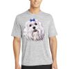 Multi-Colors Sublimatable PosiCharge Electric Heather Tee Thumbnail