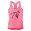 Multi-Color Sublimatable Ladies PosiCharge Electric Heather Racerback Tank Thumbnail