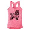 Multi-Color Sublimatable Ladies PosiCharge Electric Heather Racerback Tank Thumbnail