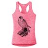 Multi-Color Sublimatable Ladies PosiCharge Electric Heather Racerback Tank Thumbnail