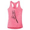 Multi-Color Sublimatable Ladies PosiCharge Electric Heather Racerback Tank Thumbnail