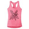 Multi-Color Sublimatable Ladies PosiCharge Electric Heather Racerback Tank Thumbnail