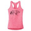 Multi-Color Sublimatable Ladies PosiCharge Electric Heather Racerback Tank Thumbnail