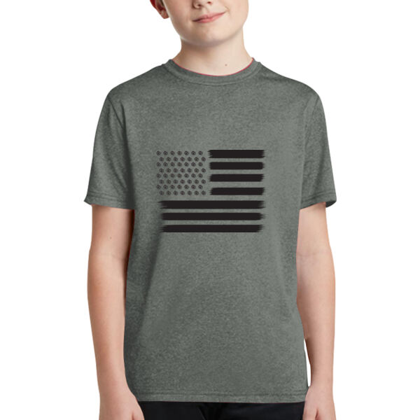 Youth USA Flag with Victory Martial Arts Stars Thumbnail