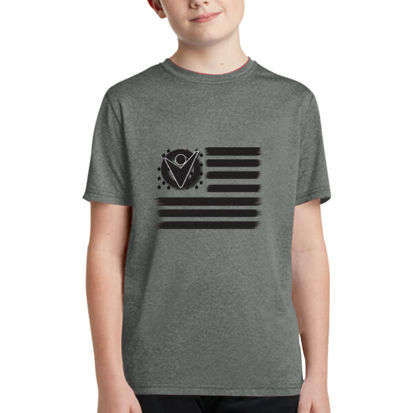 Youth USA Flag with Victory Martial Arts Logo Among the Stars 2 Thumbnail