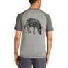 Mens Sublimated PosiCharge Tri Blend Wicking Raglan Tee Thumbnail